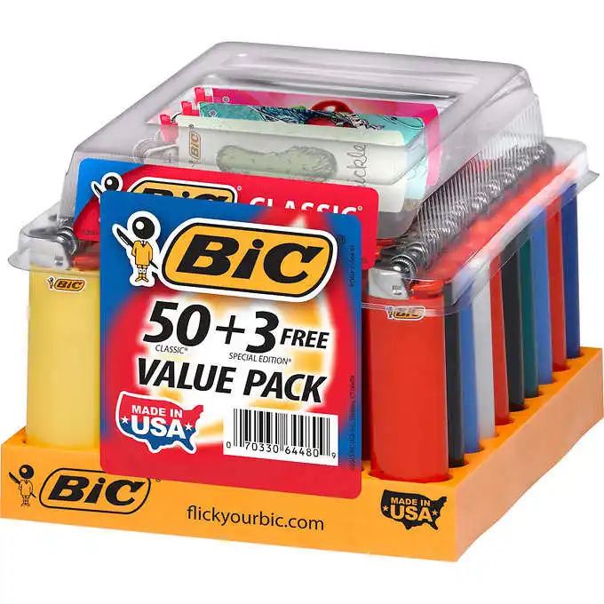 BIC Special Edition Real Tree Hunter Collection Series Lighters 50-Count Tray