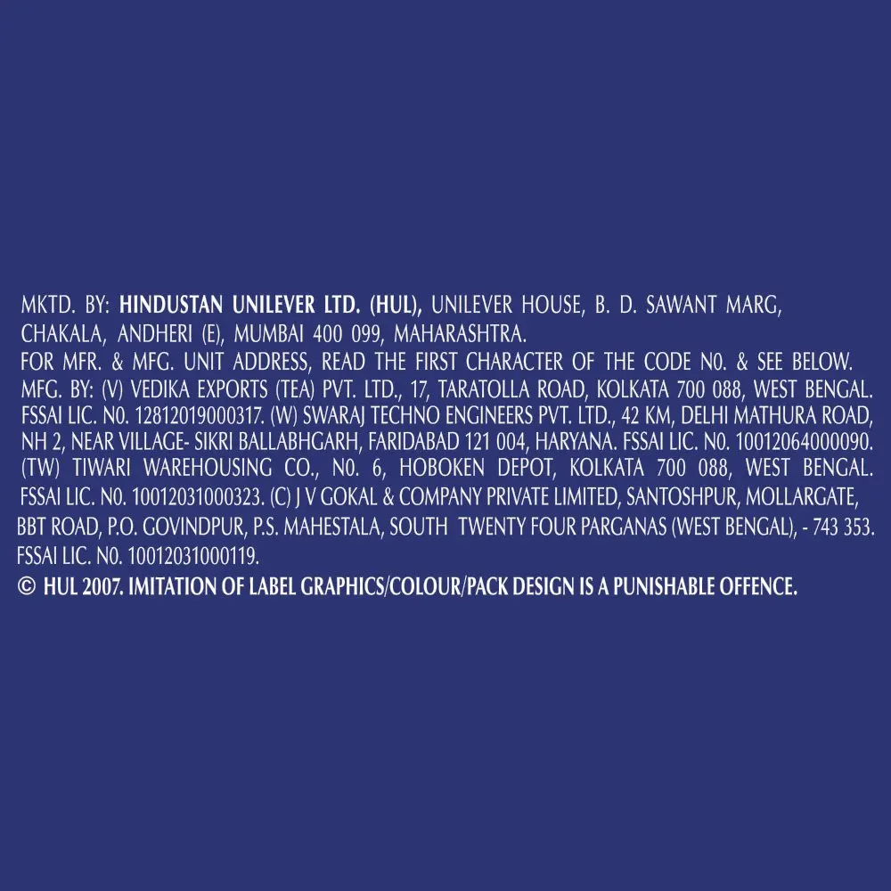 Brooke Bond Taj Mahal Tea Flavoured Spicy Ginger Tea(100 tea bags)