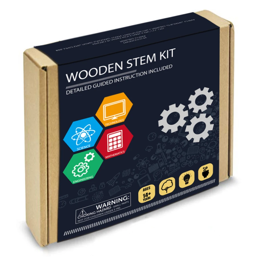 STEM toy DIY 3D wooden wind power generation Physical Learning Toy Science Experiments Kits,STEM toy Learning Sets