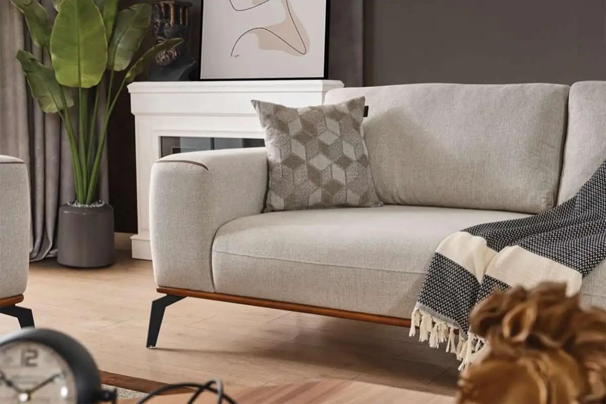 wooden Sofa Armchairs Living Furniture economic Wholesale Couch Velvet hygenic Seat Set Style Fabric Packing Room (ider Verona)