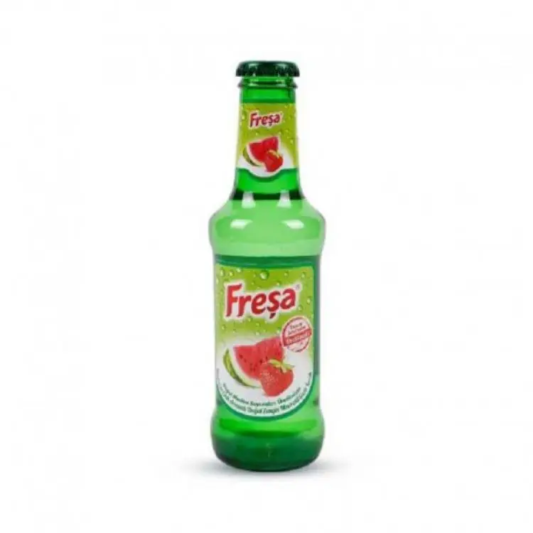 Натуральная газированная минеральная вода с насыщенными минералами FRESA FRESHA фруктовый вкус 200