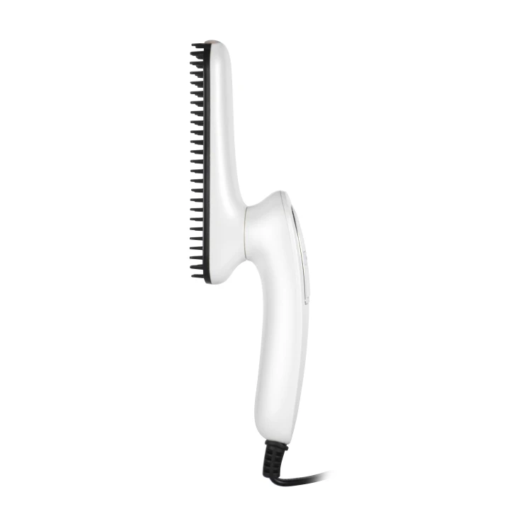 beard straightening comb Foldable handle switch beard straightener for men OEM/ODM