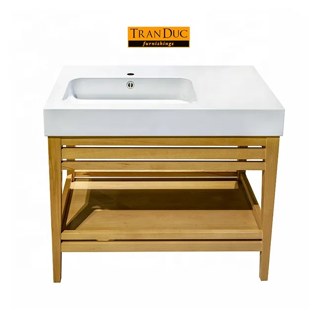 
Wooden bathroom vanity for hotel furniture set 