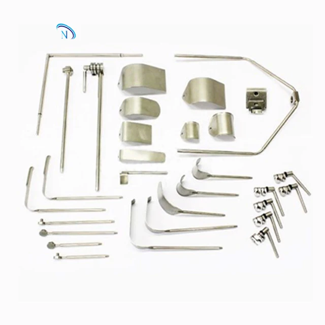 Ретрактор мозга LEYLA с двумя руками крепится к операционному столу