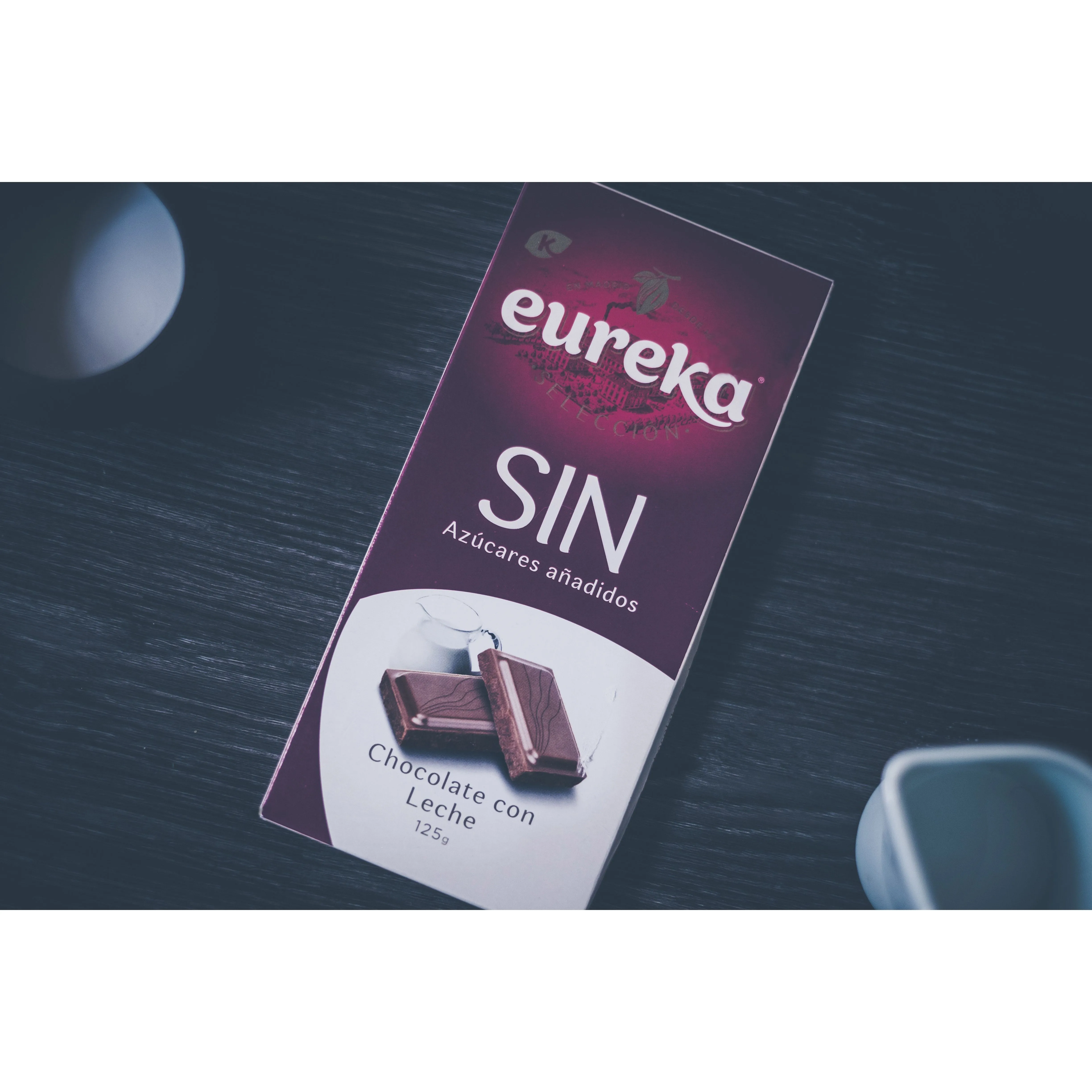 Selection of chocolate bars with no added sugars