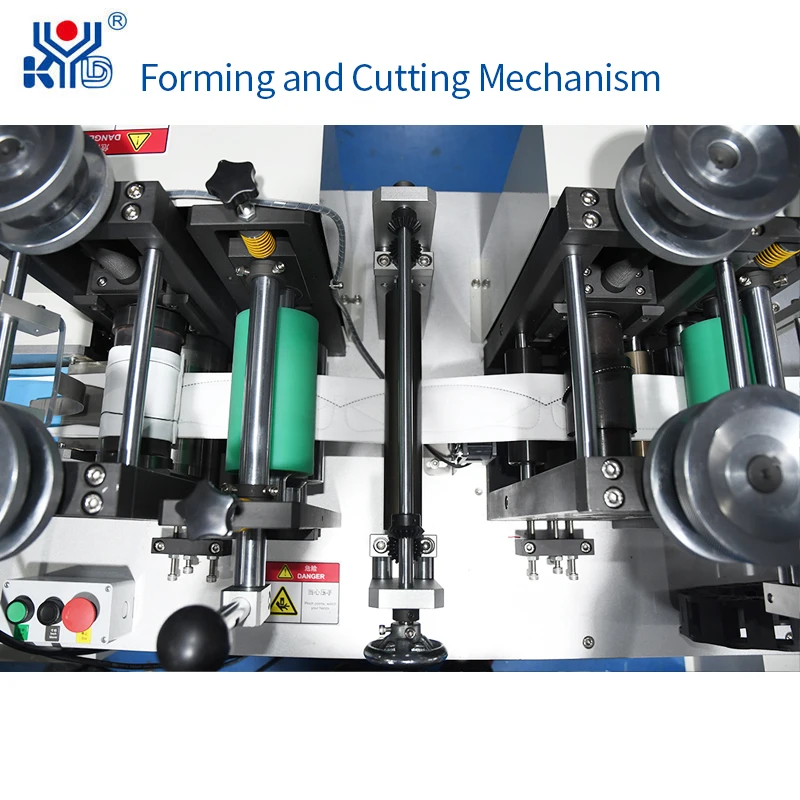 Fourth Pleating fish mask body making machine