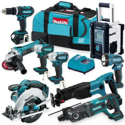 
Complete new Makitas XT1500 18-Volt LXT Lithium-Ion Cordless 15-Piece Combo Kit drill for cheap price. 