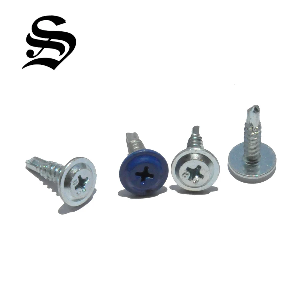 
 Сделано в Тайване самосверливающаяся головка окрашенная модификация фермы шайба головка винта  