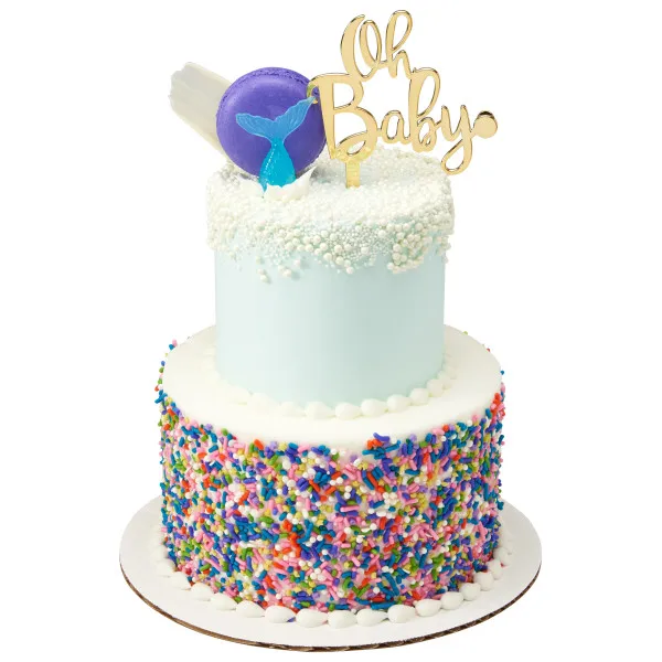 
Oh Baby Candle Holder 12/PKG Cake Decoration pic,plac,layon 