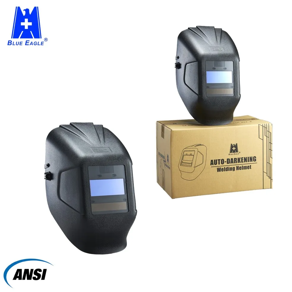 Flame Retardant PP Material Full Face Electronic Welding Filter helmet