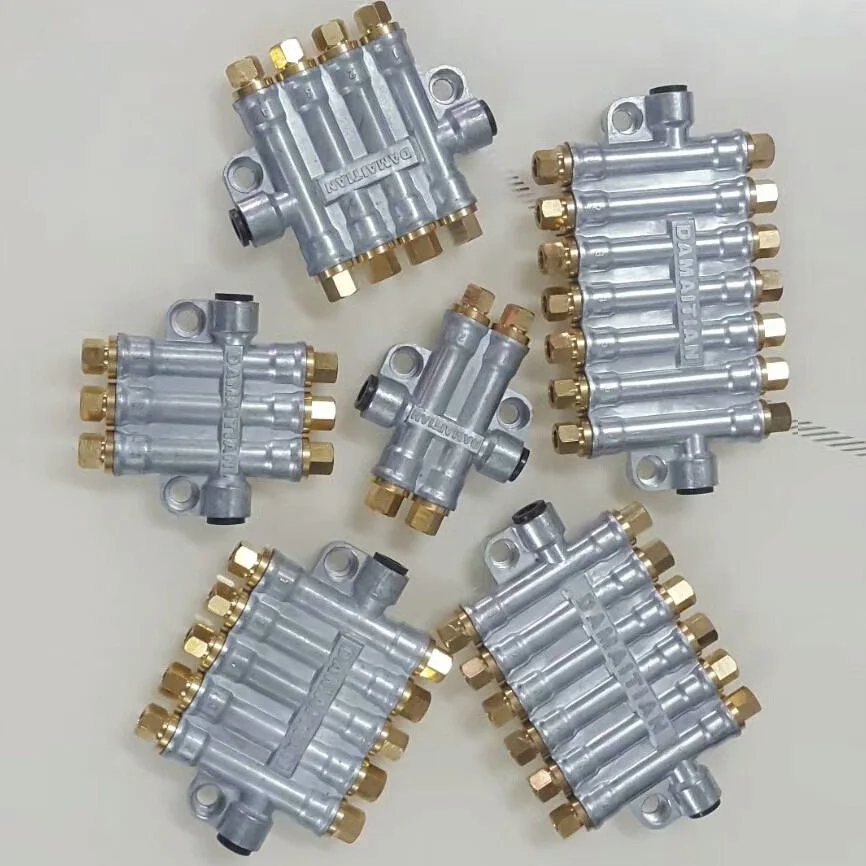 Оптовая продажа машина для литья под давлением система смазки дистрибьютор масла делитель станка с ЧПУ 3