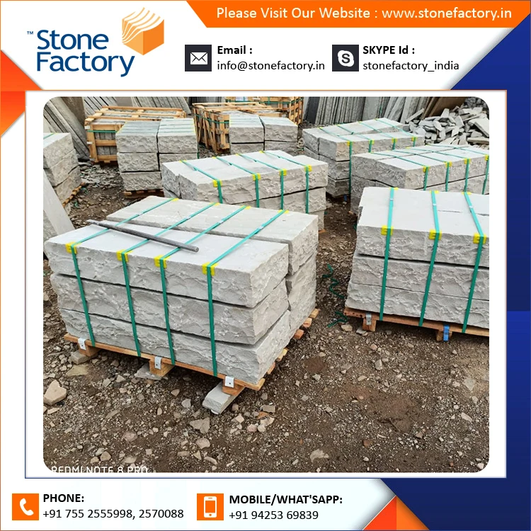 Top Selling Products Premium Quality Natural Kandla Grey Palisade Sandstone Buy From Indian Manufacture