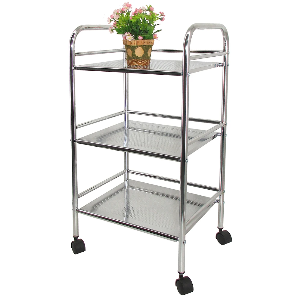 Home Furniture Wire Trolley Cart