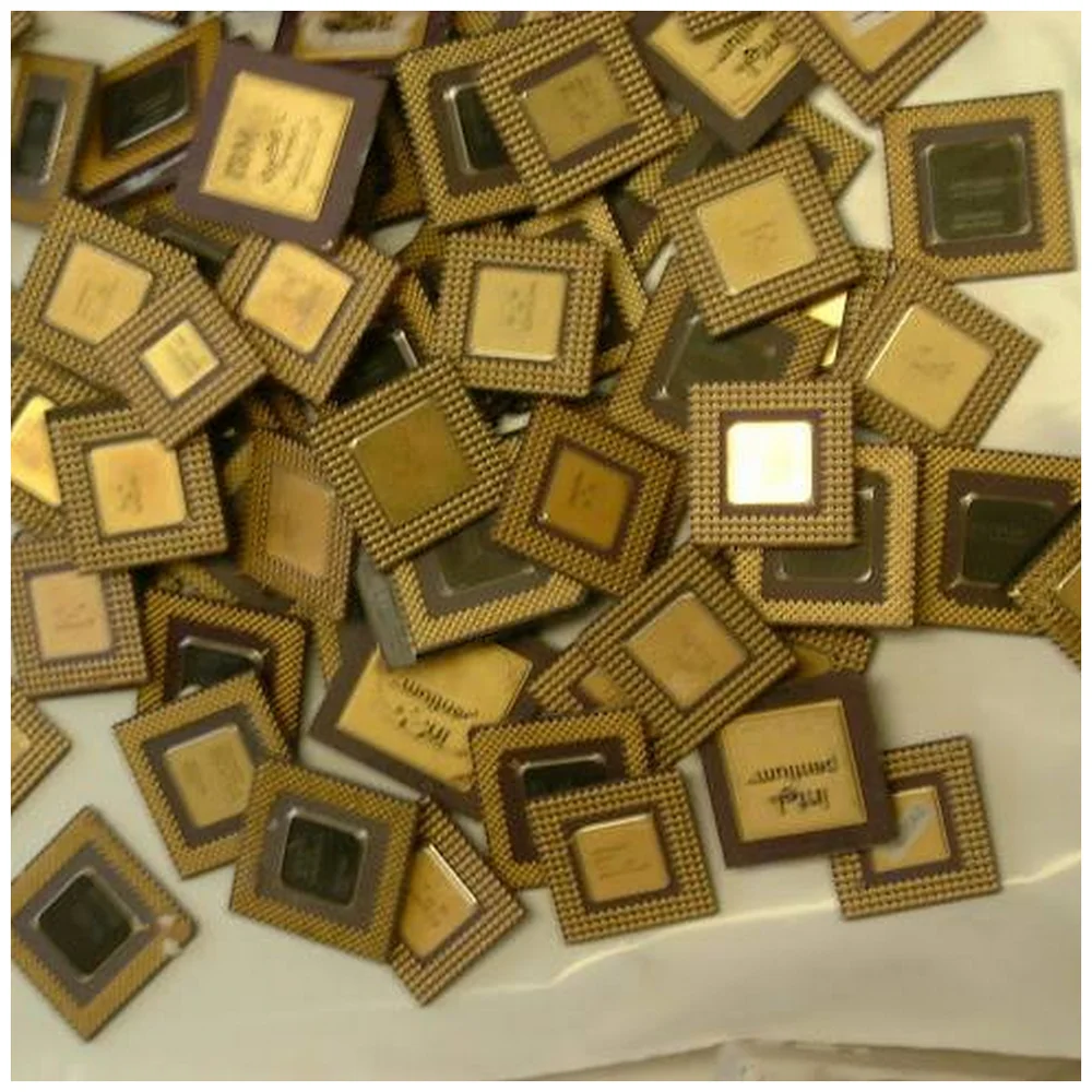 
Cheap Price Intel Pentium Pro Ceramic CPU Processor Scrap with Gold Pins 