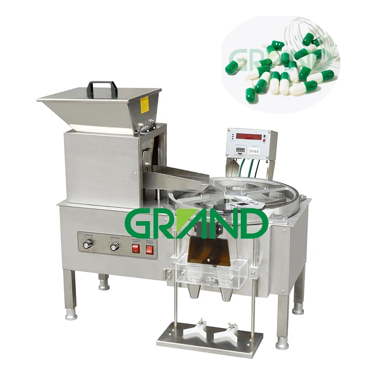 YL 2 small automatic softgel capsule counting filling machine candy pill tablet counter machine