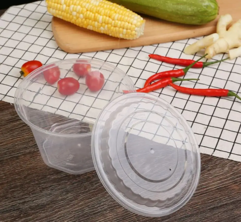 Микроволновки пластик без добавления бисфенола А одноразовые пищевые контейнеры для хранения еды на вынос отсек упаковка с крышкой цены по прейскуранту завода-изготовителя