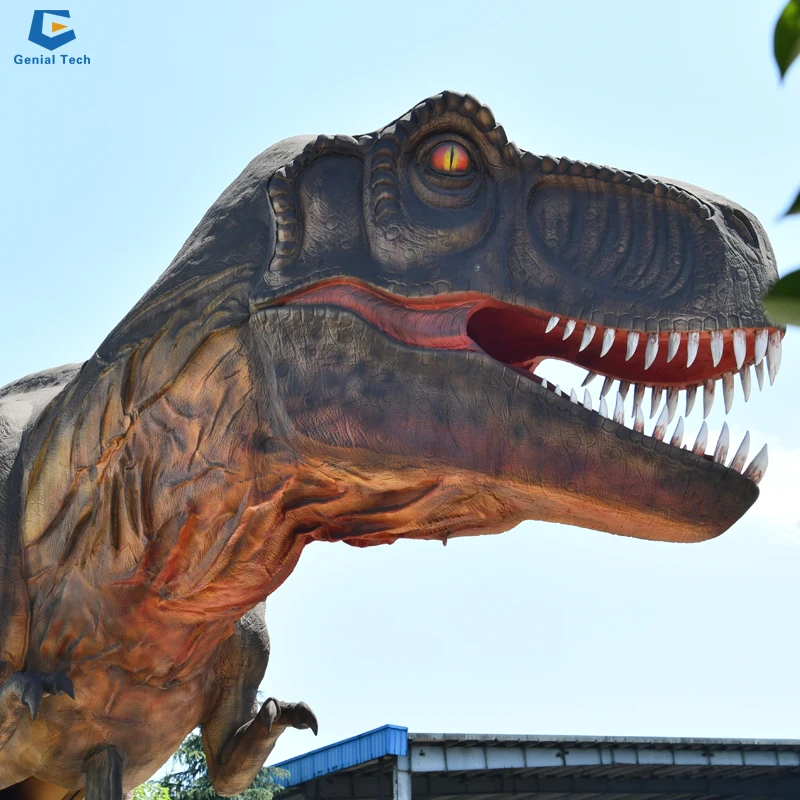 AD24 Dinosaur Theme Park Simulation Robotic Animatronic Dinosaur T-rex