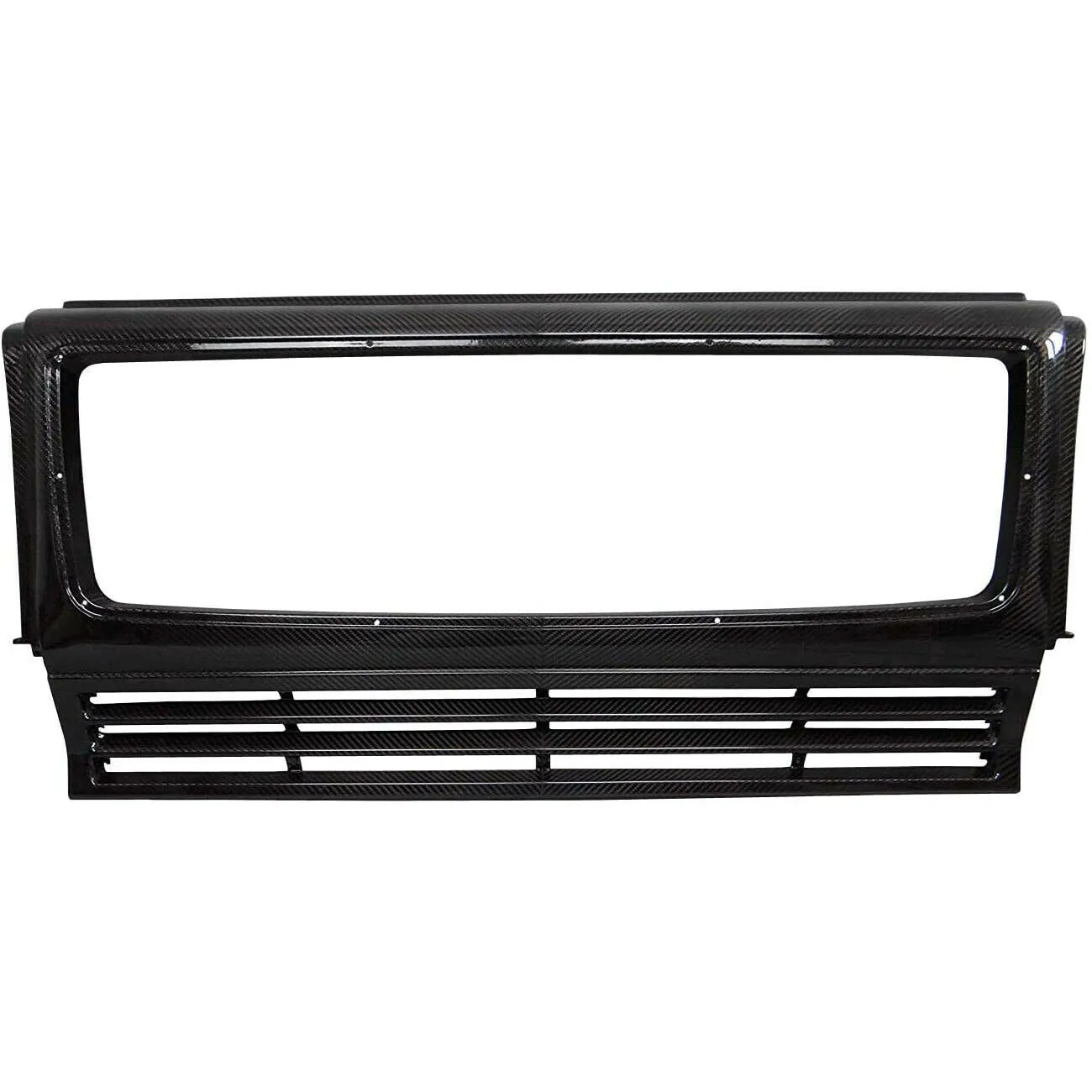 Передняя решетка радиатора из углеродного волокна, решетка гриля для Mercedes G Wagon G63 AMG W463 до 2018