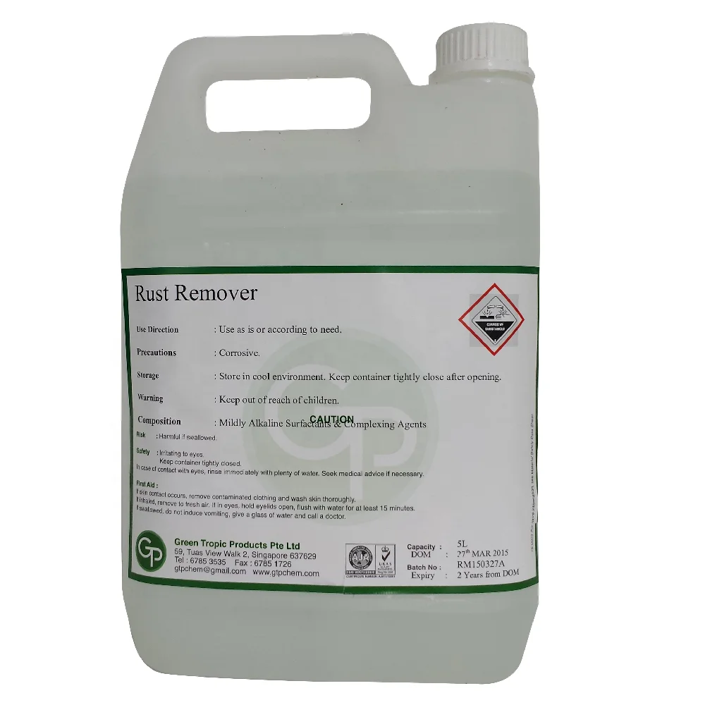 
Singapore Hot Product GT-105 Rust Remover At Wholesale Price 