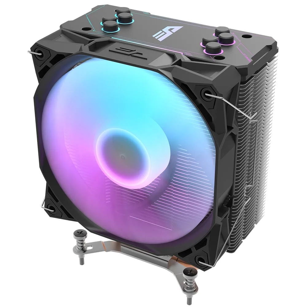 Darkflash S11 4 теплопроводов холодильник ARGB CPU кулер бесшумный PWM 4PIN 120mm вентилятор интелы LGA 1150 1151 1200 1366 2011 AM4 Ventilador