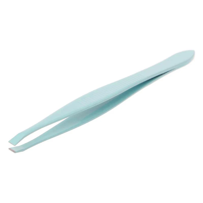 Slant Eyebrow Hair Shaping Tweezers Custom Color Eye Brow Tweezers Manicure Eyebrow Tweezers