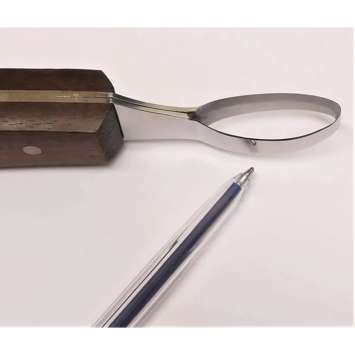 Farrier Hoof loop Knives Wooden Handle and with Pick Head Horse hoof farrier tools set stainless steel hoof knives