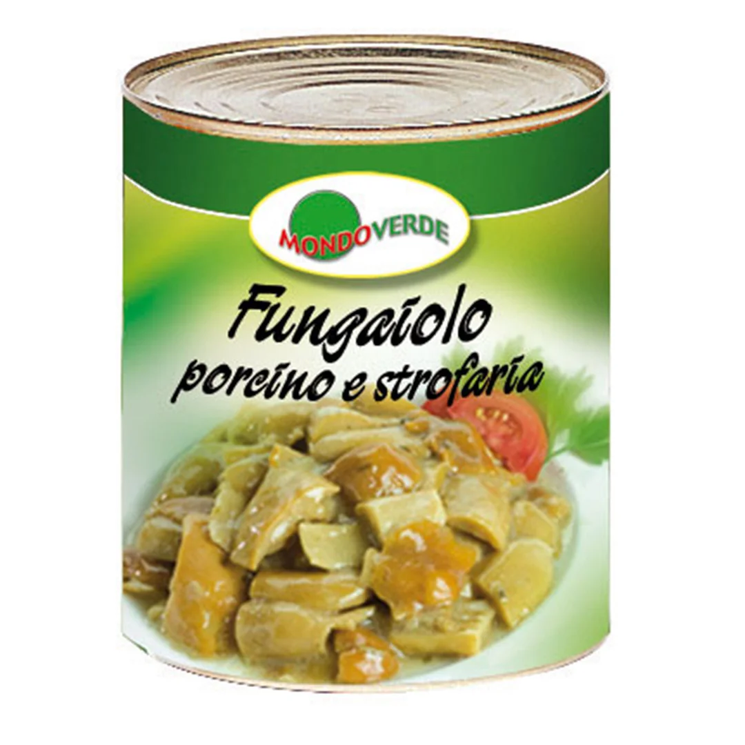 Высококачественные мондоверде жареные порцини и строфария грибы Fungaiolo для пиццы 800