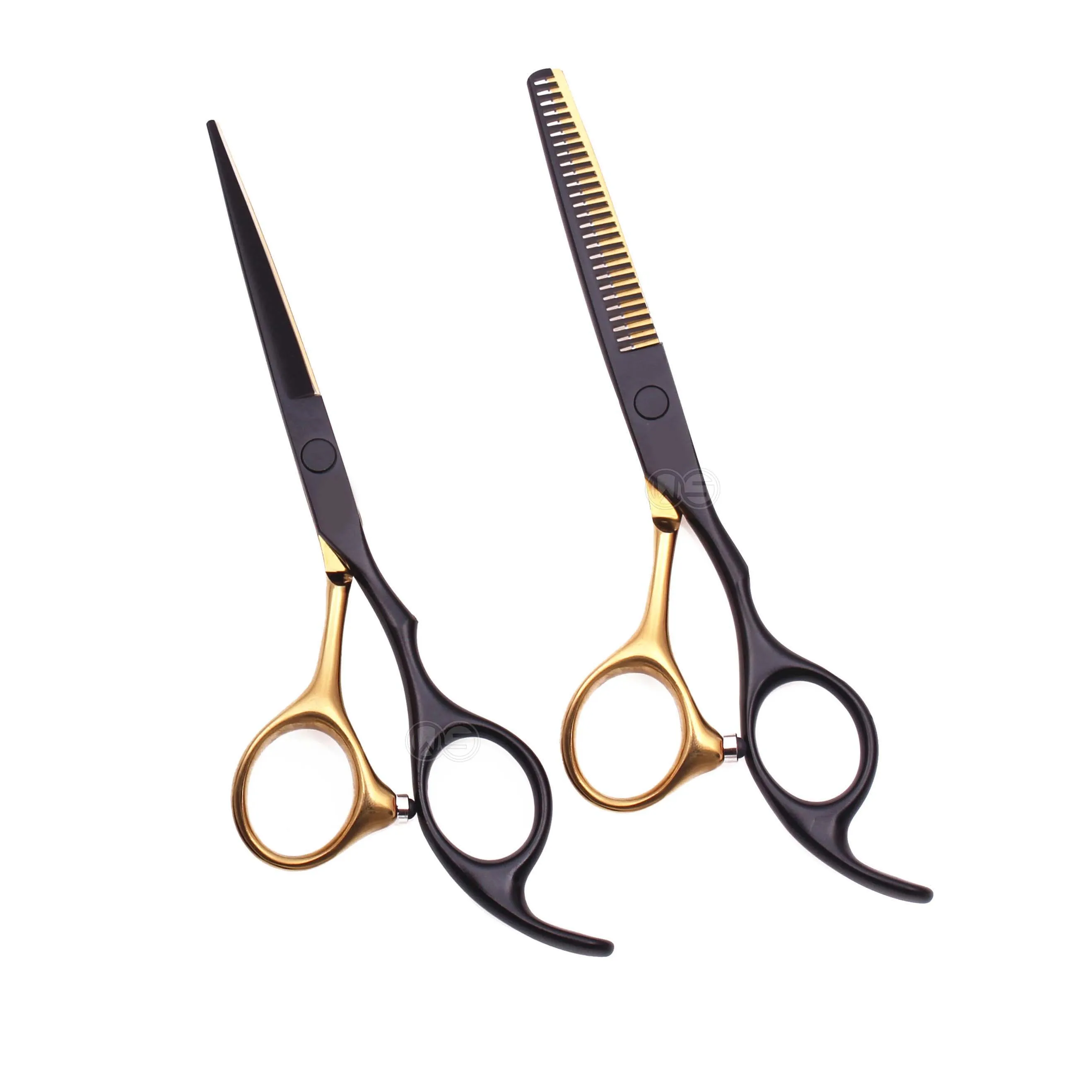  Профессиональный Япония 440c 5 6 'золото для стрижки волос ножницы парикмахерские бесплатная доставка