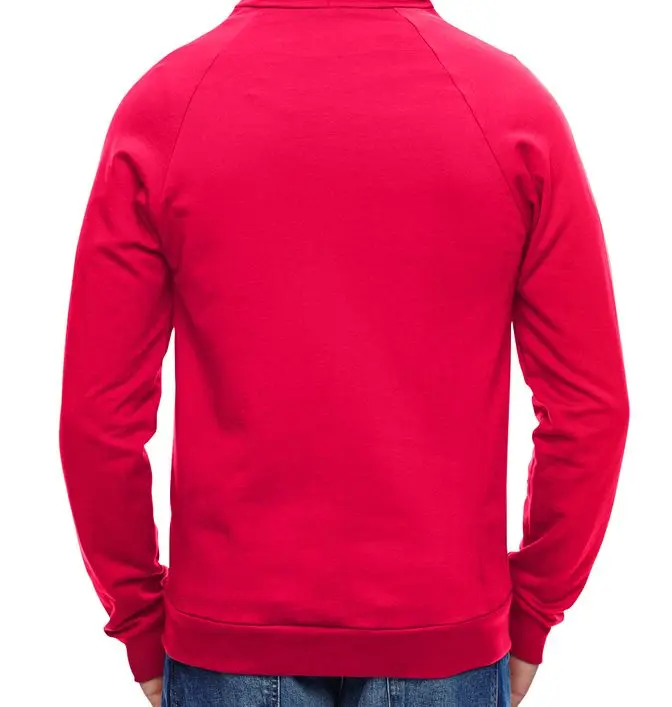  Красная толстовка унисекс на молнии в индивидуальном цвете и размере с вашим собственным логотипом