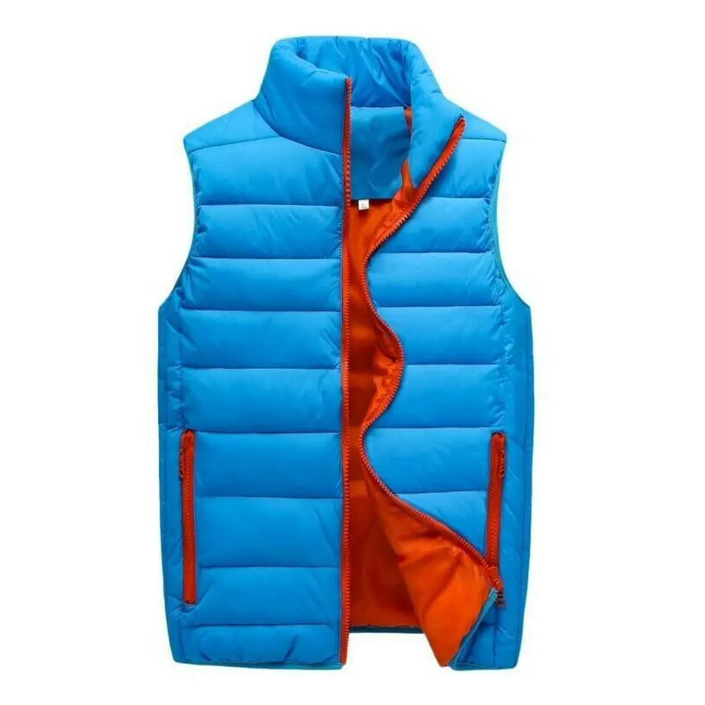
OEM Waterproof China Wholesale Winter Sleeveless Warm Women Down Winter wear ladies jacket sleeveless zipper vest 