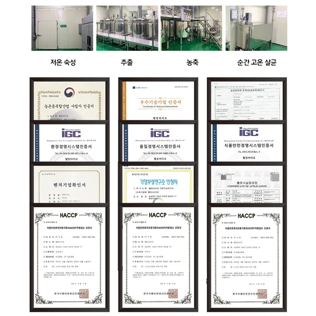 
World TOP 10 Food Black Lactobacillus Black Garlic juice stick 