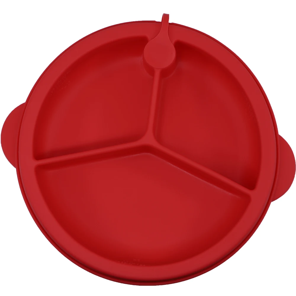 Factory Direct Wholesale  Silicone Suction Plate Dinner Placemat Baby Silicone Plate