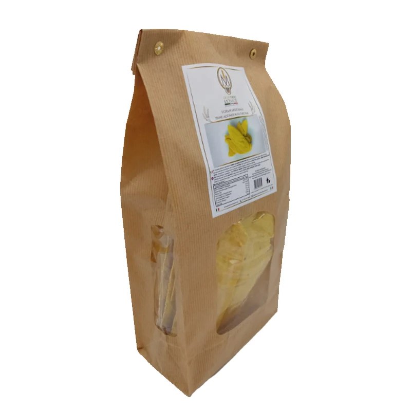 Лучшее Качество | Хлеб из куркумы ацзимо, Сделано в Италии, кустарная Калабрия 300 г, картонная бумага, пластиковая упаковка