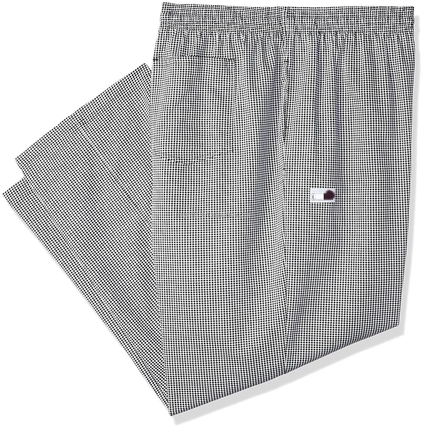 
Professional Unisex Ready-made Check Chef Pants Fashion Chef Uniforms Pants 