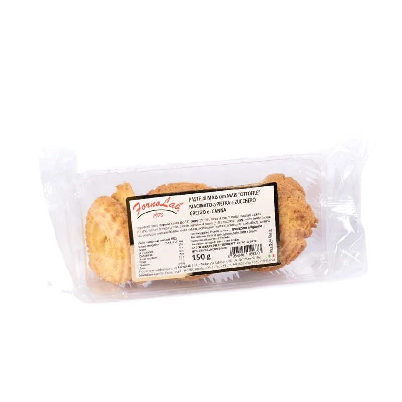 Высшее качество, Сделано в Италии, ремесленные пирожные с камнем, зерновая Кукуруза 150 г на экспорт