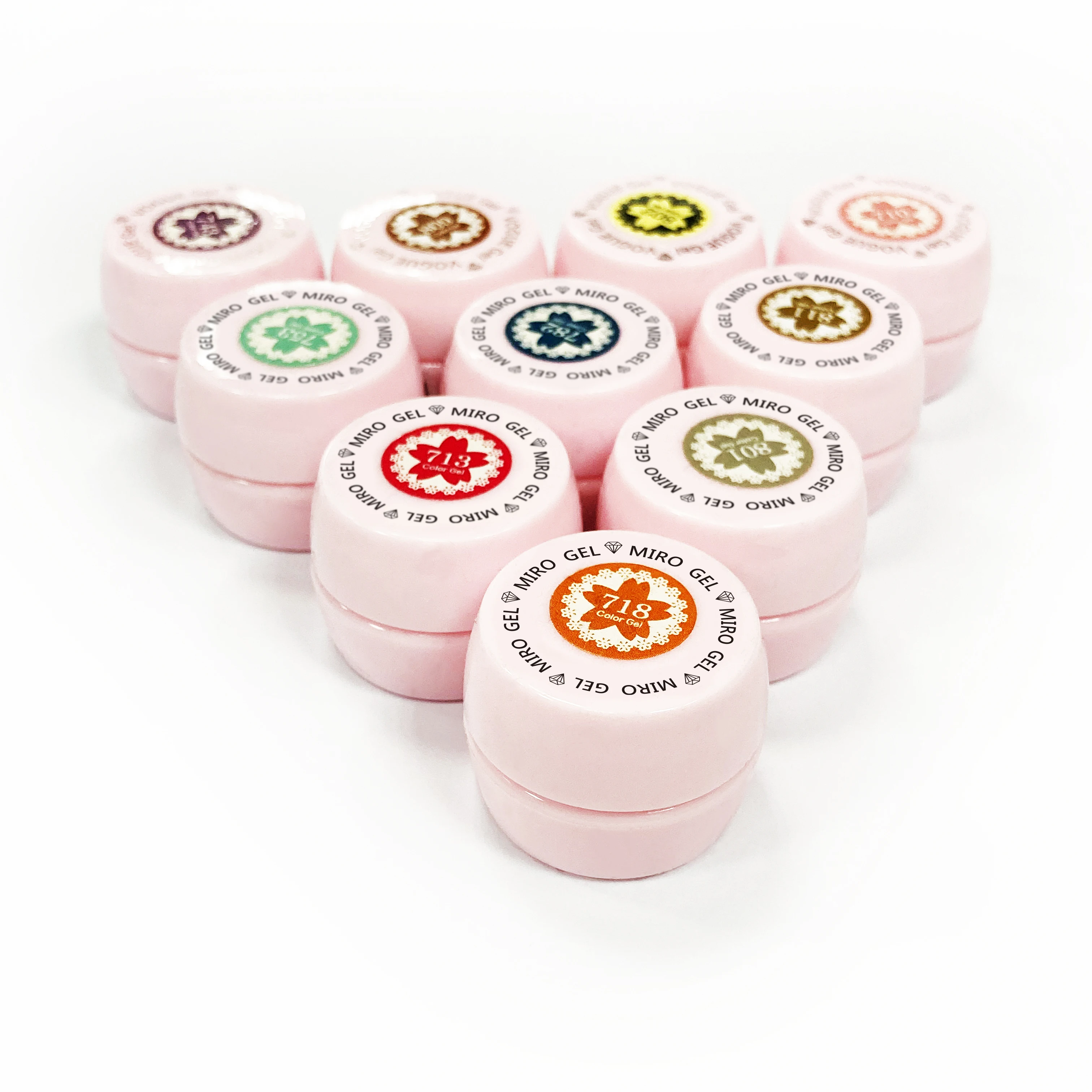 Hot Sale Custom Logo Bulk 15ml 217 colors kit gel nail polish starter kit soak set colors gel