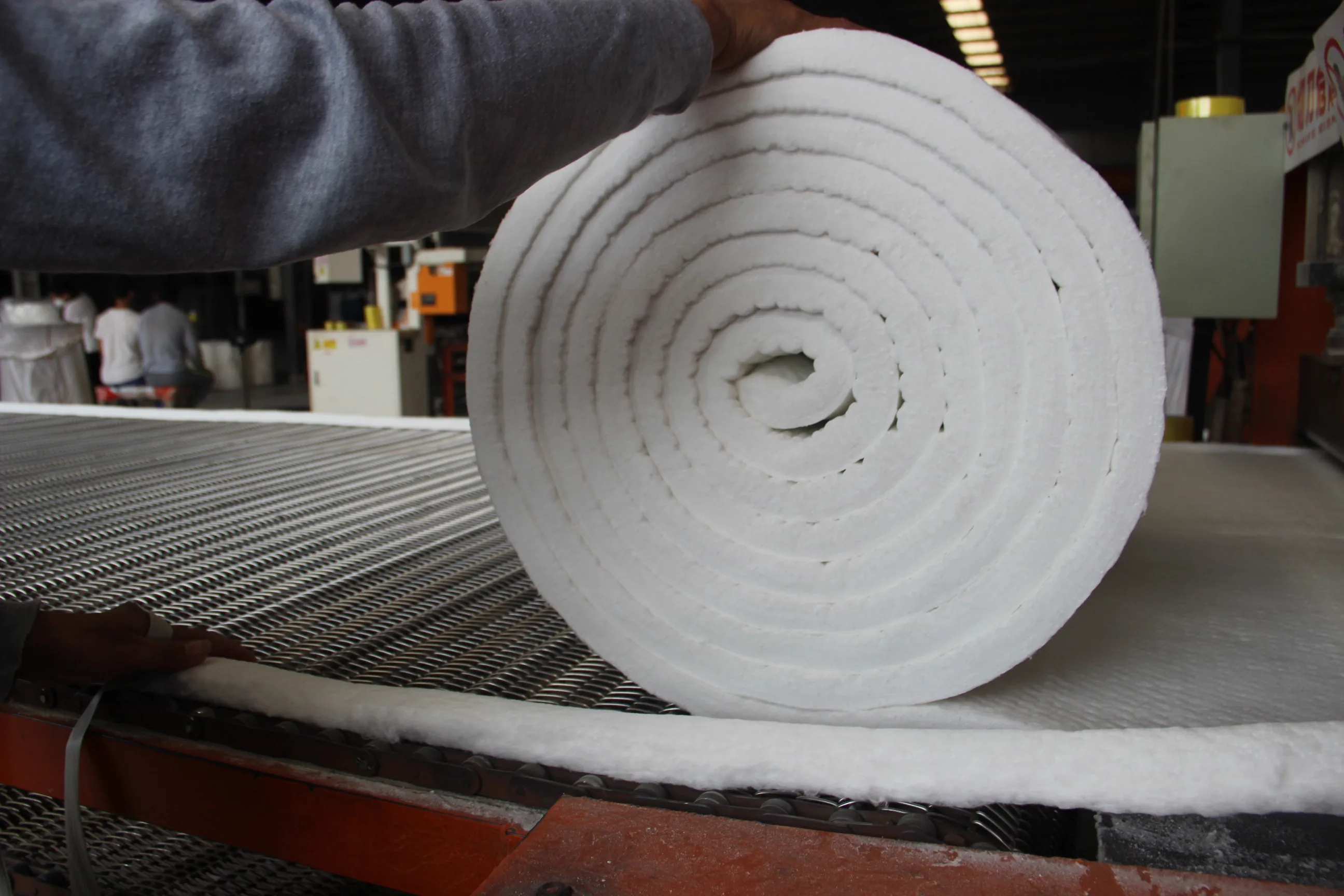 Огнеупорное покрывало из керамического волокна AES bio