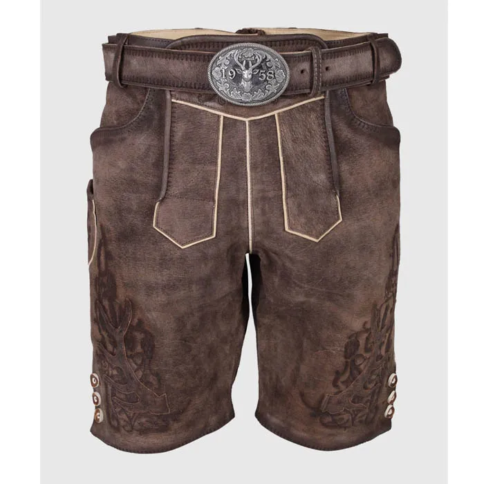 
Mens Kurze German Lederhosen 