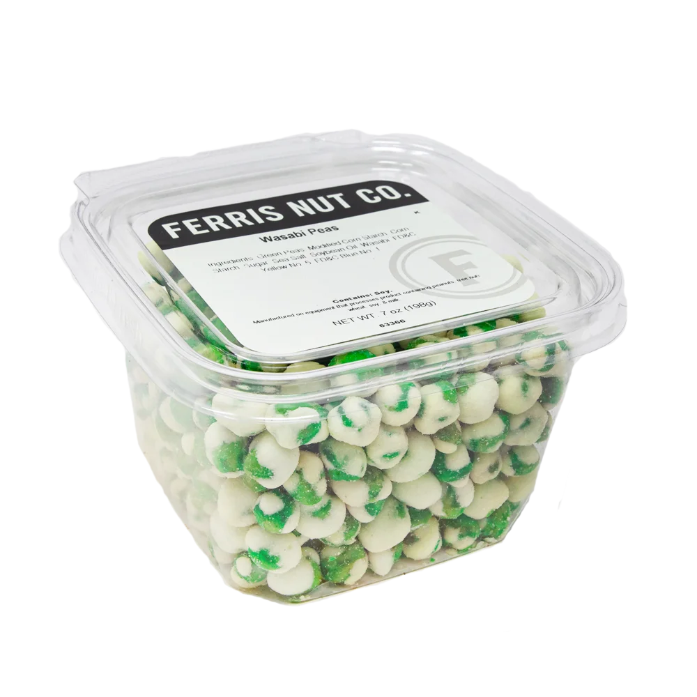
Kosher Certificate Yellow Wasabi Coated Green Marrowfat Peas 