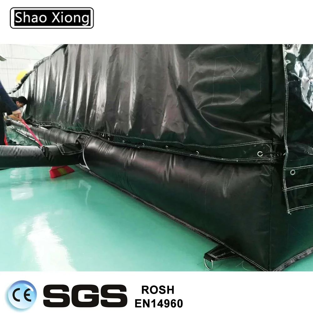 Inflatable Bmx Fmx Airbag,Inflatable Stunt Airbag With Ramp,Jumping Airbag Landing Pat