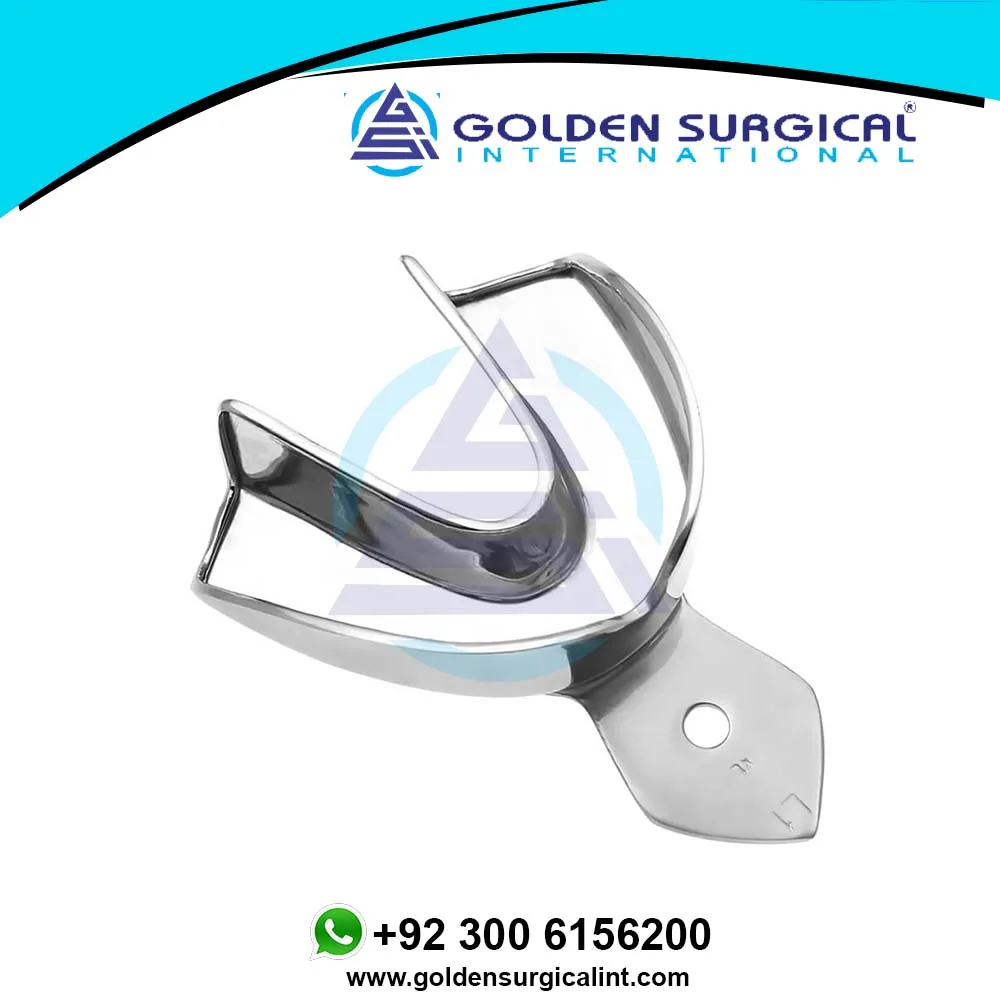  Большой оттискной лоток нижний твердый | Твердые полные оттискные лотки для зубных протезов Инструменты стоматологической ортодонтической клиники