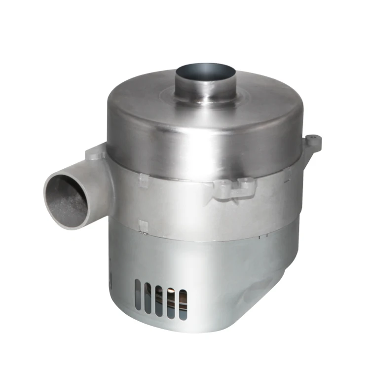 Two stages tangential by pass brushless dc blower for medical machine