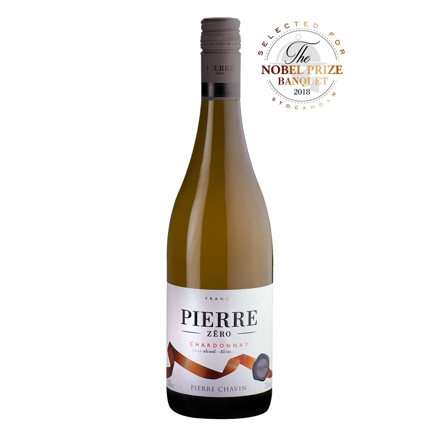
Pierre Chavin Zero Chardonnay Non-Alcoholic Wine 75cl 