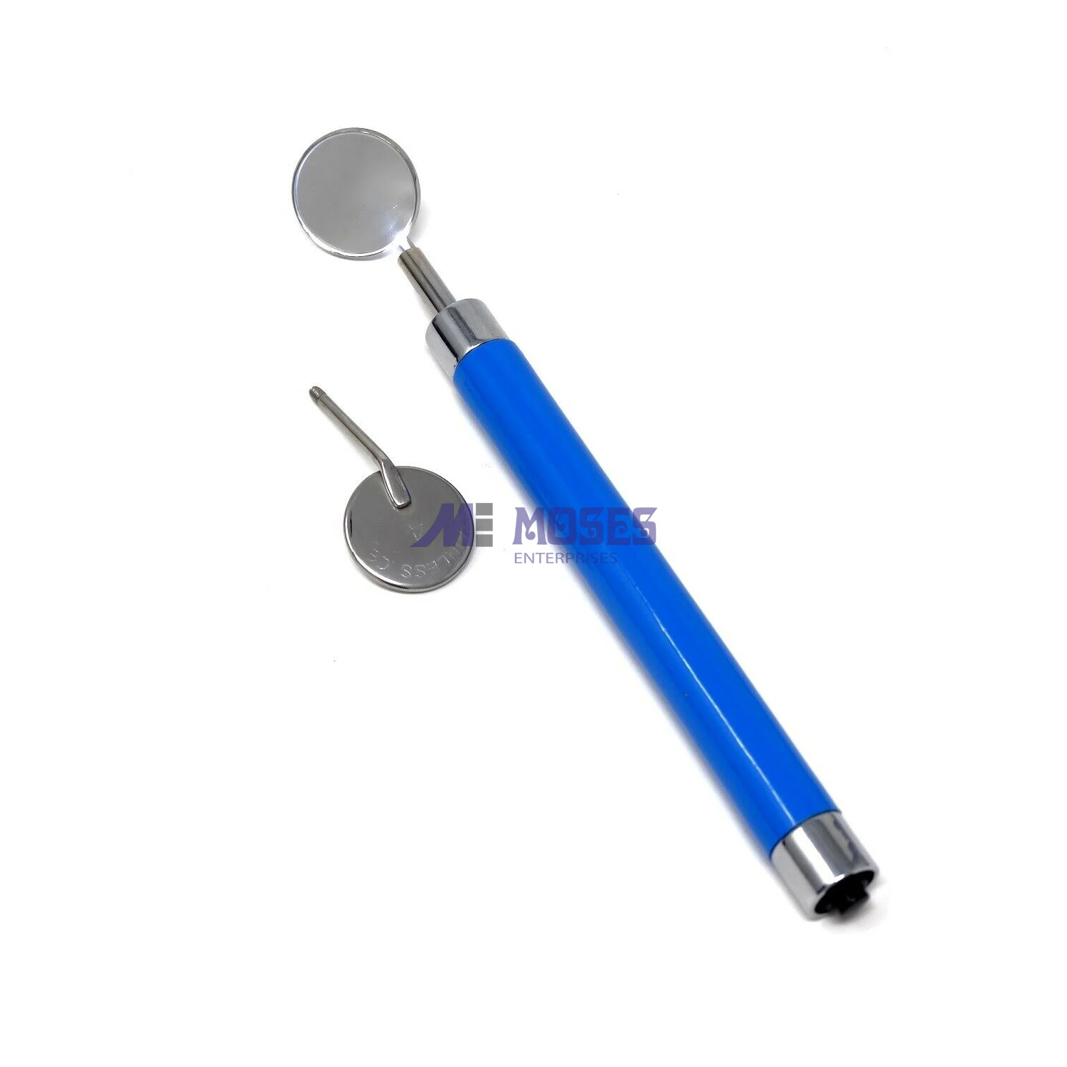 High quality best price color full dental mouth mirror with led light tooth exam mouth mirror handle