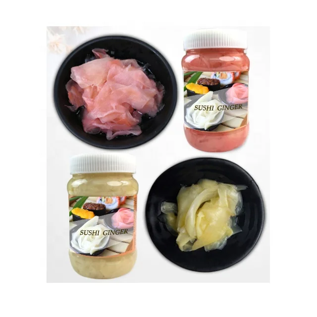 Hot Sale Pickled Ginger sushi White/pink ginger pickles
