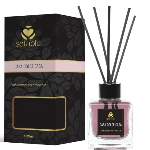 Тростниковый диффузор Casa Dolce цветная жидкость 500 мл тростниковый в стеклянной бутылке коробке производитель турецкой частной марки