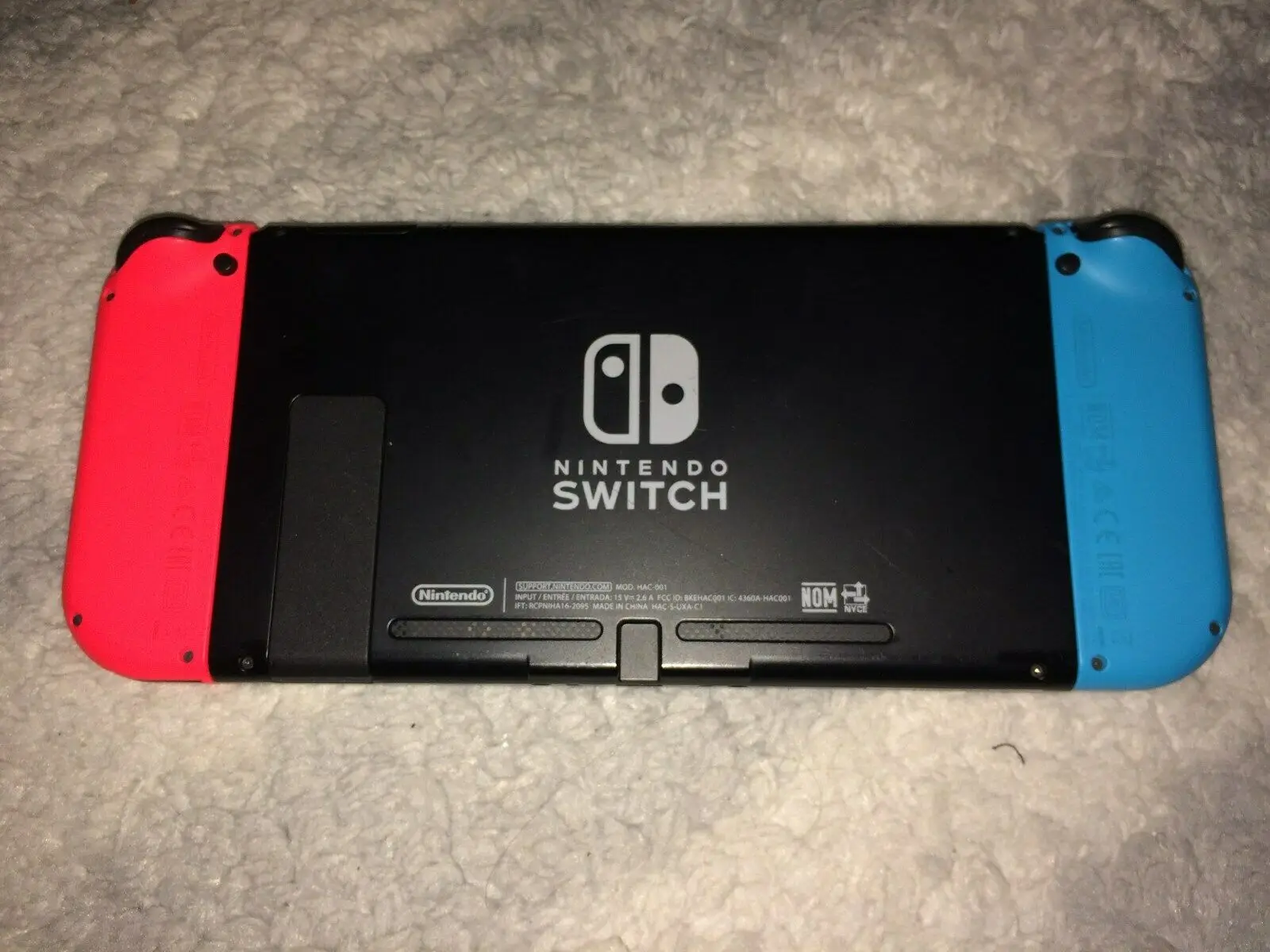 FOR SALE For Authentic Nintendos Switch 32GB Console with Neon Blue and Neon Red Joy-Con