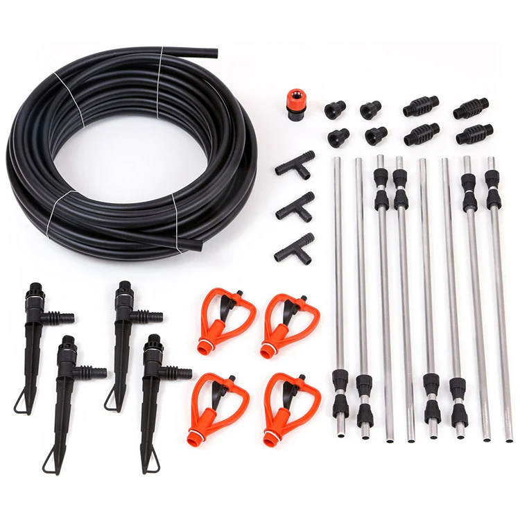 High quality sprinkler irrigation assembly for 100 square meter area irrigation system