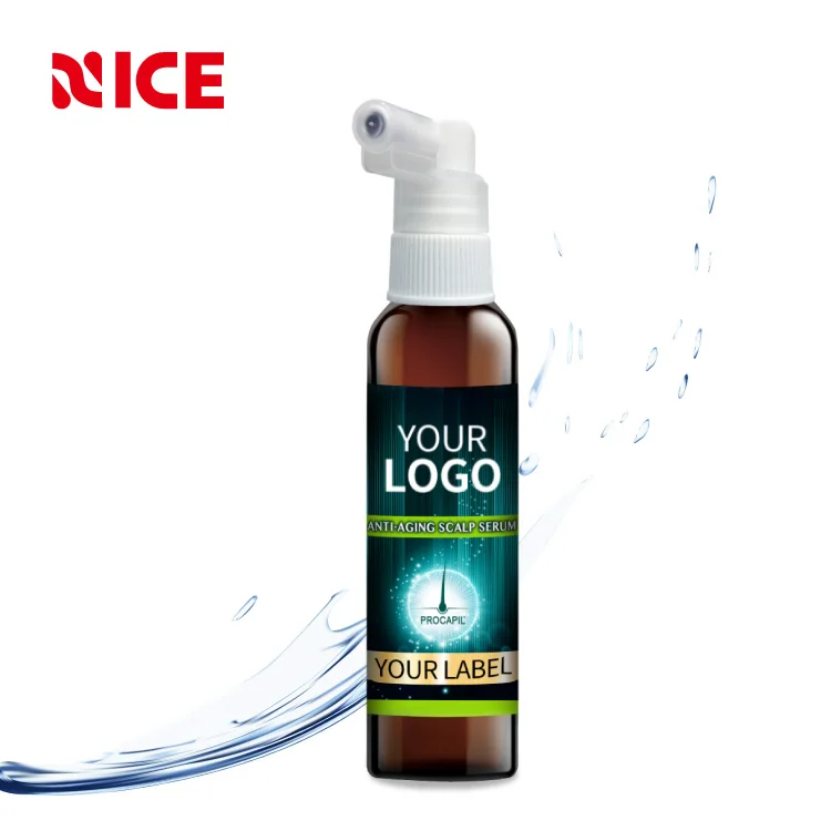 
Climbazole Ginseng Extract Natural Herbal Hair Growth Serum 