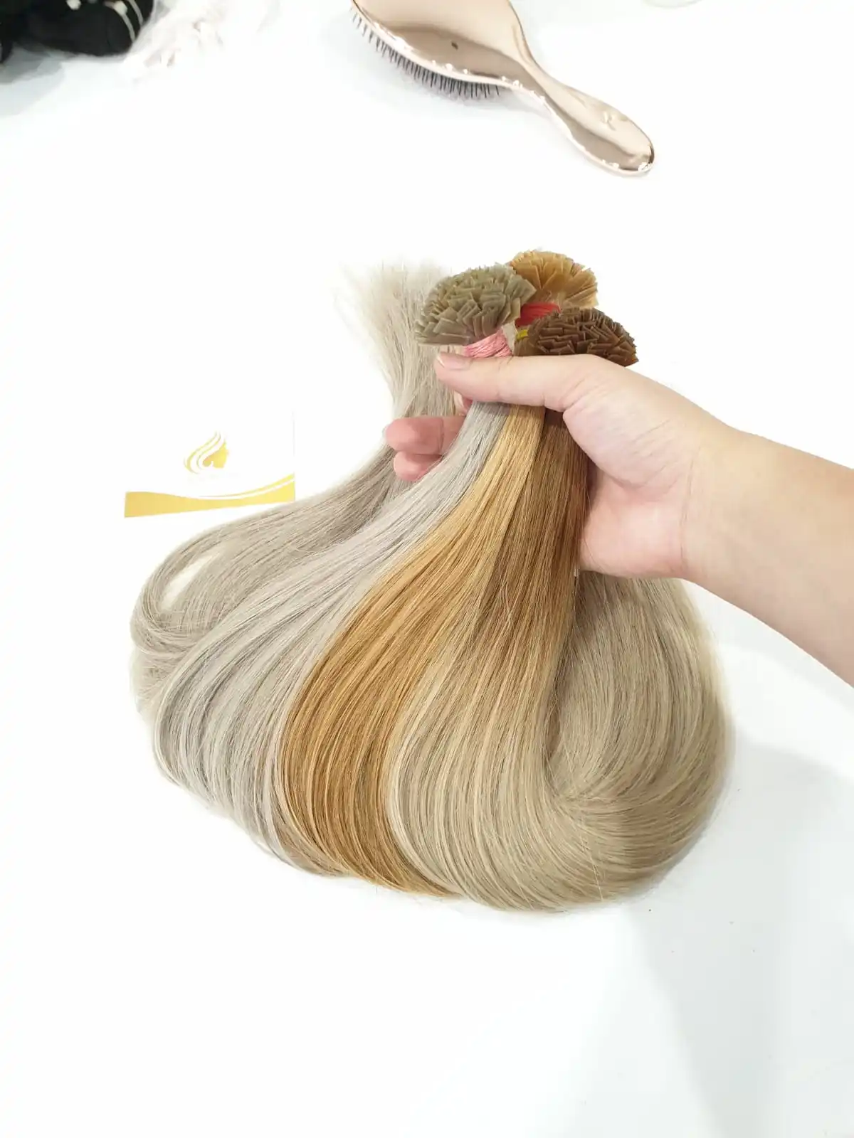 Кератин Омбре: плоский наконечник U-образный V-образный вьетнамские волосы высокого качества оптовая цена